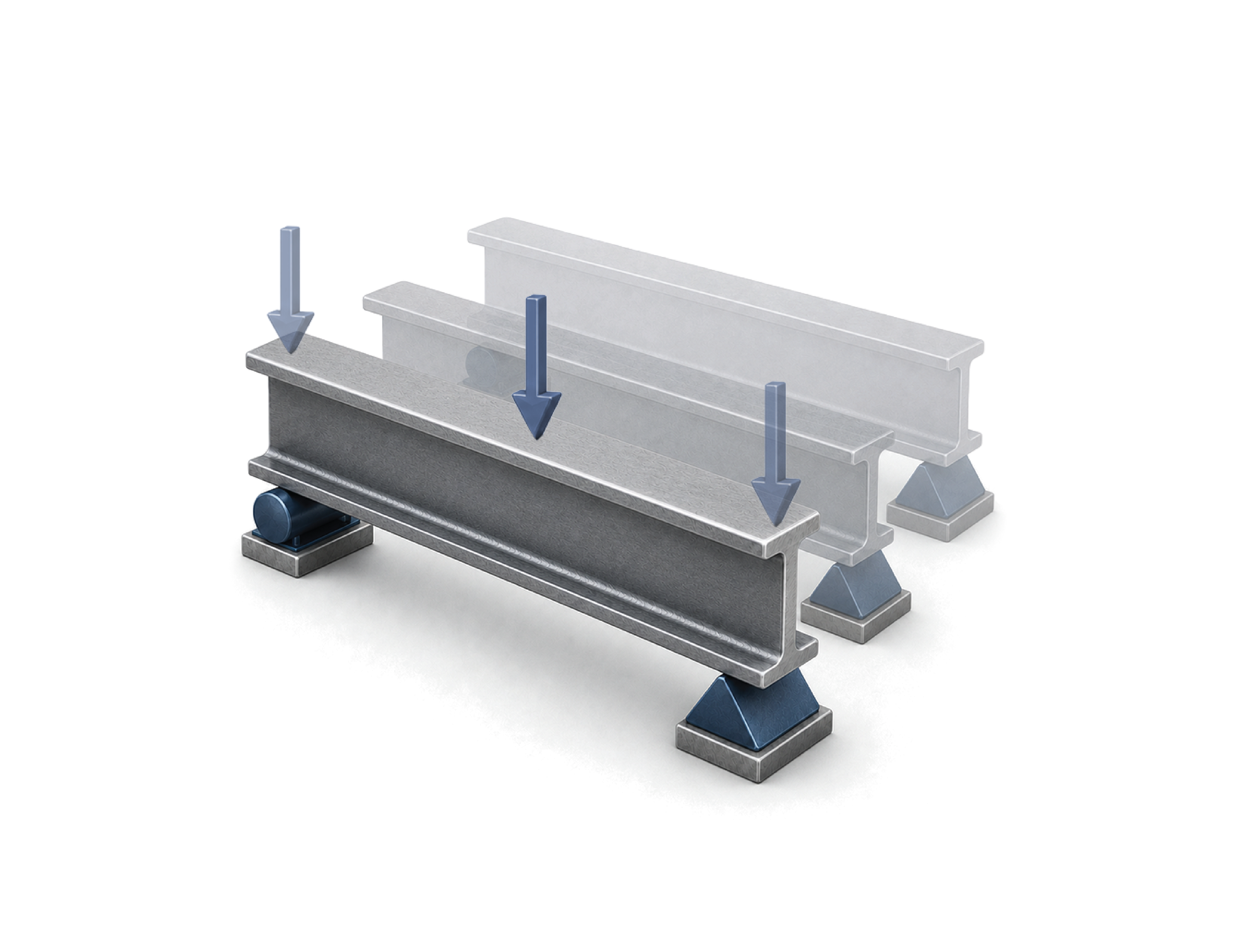 Multiple Steel Beams