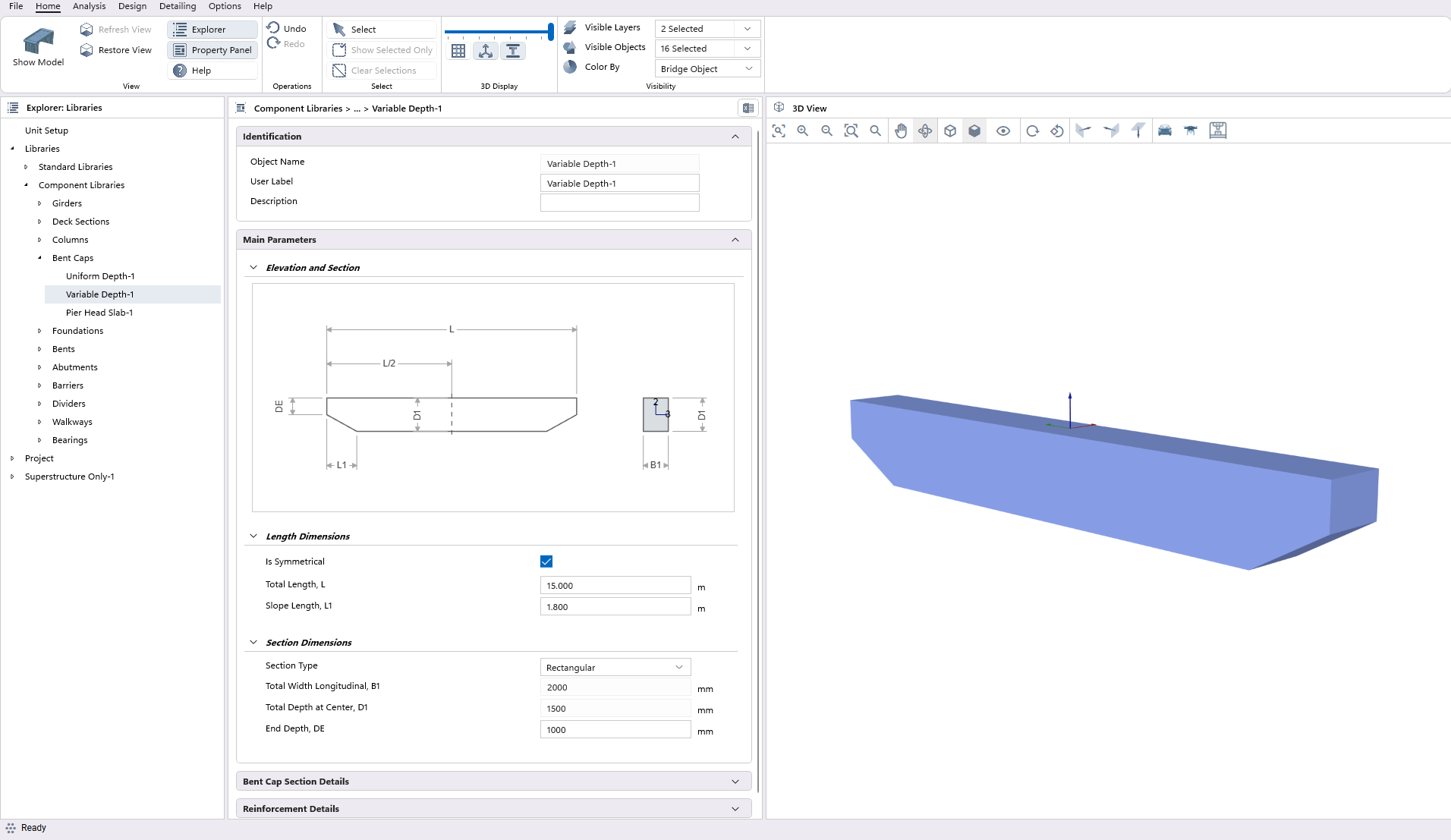 Bent Cap Types